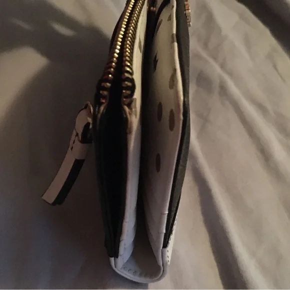 NWOT: RADLEY LONDON BLACK&WHITE LARGE BIFOLD MATINEE  WALLET-PURSE - Picture 4 of 8